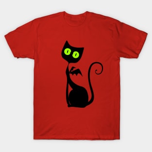 Bat Kitty Love T-Shirt